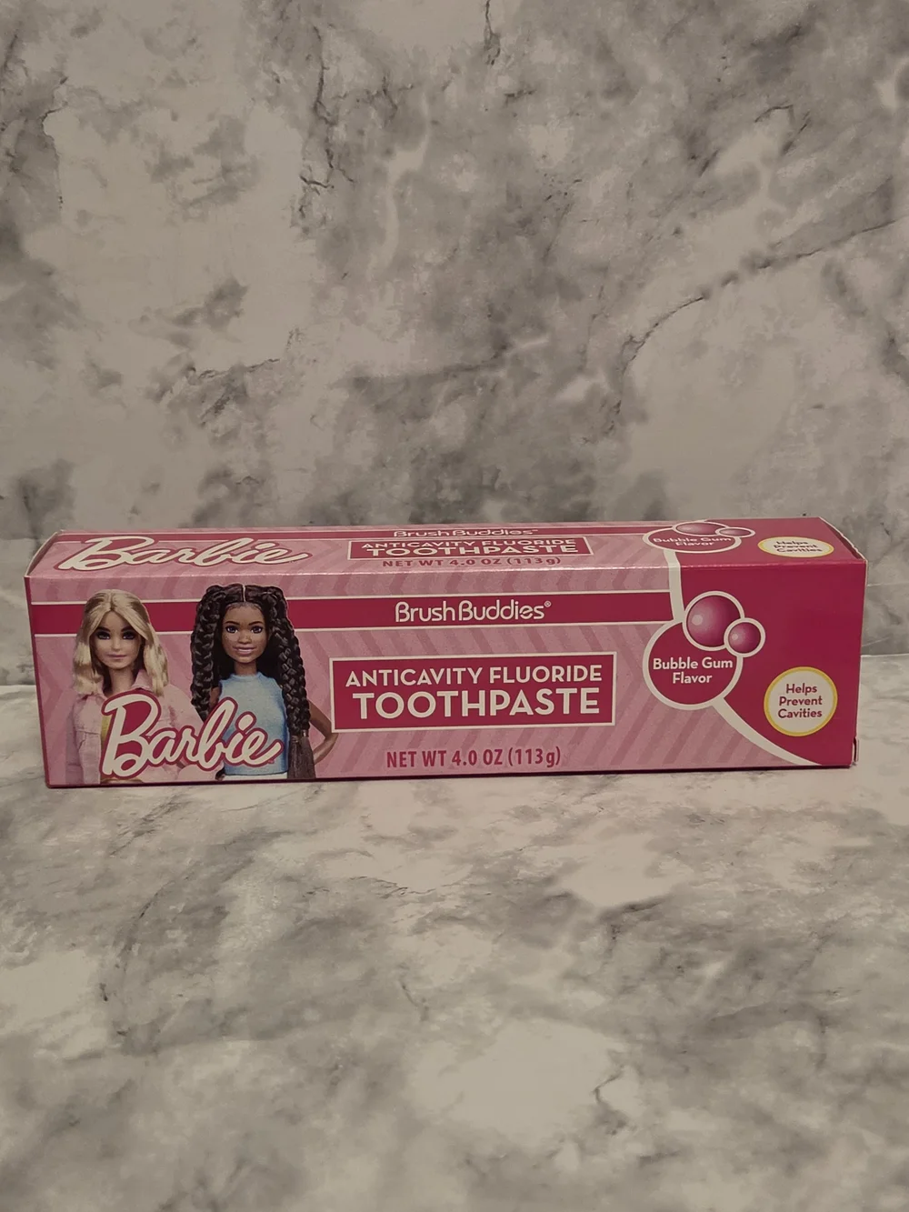 Barbie 7 Piece Bundle Set - Toothpaste, Toothbrush, Bandaids, Nails, Sanitzer...